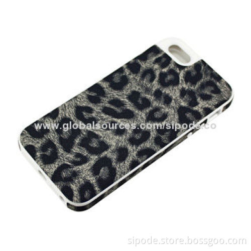 Customized design soft leather case for iPhone 5s